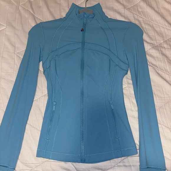 Lululemon Athletica Sky Blue Zip-Up Jacket - Picture 3 of 7